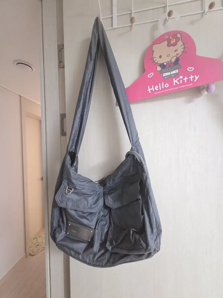 MATIN KIM | 마뗑킴 Matin Kim Mini Buckle Bag in Black on